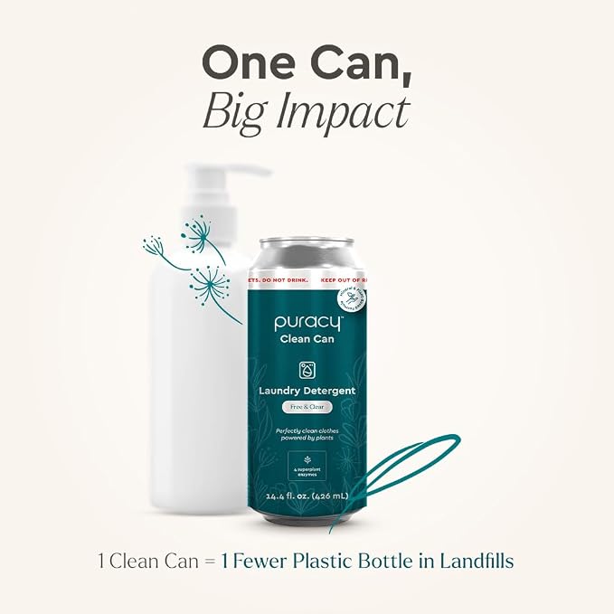 Puracy Liquid Laundry Detergent Clean Can Refill - Image 3