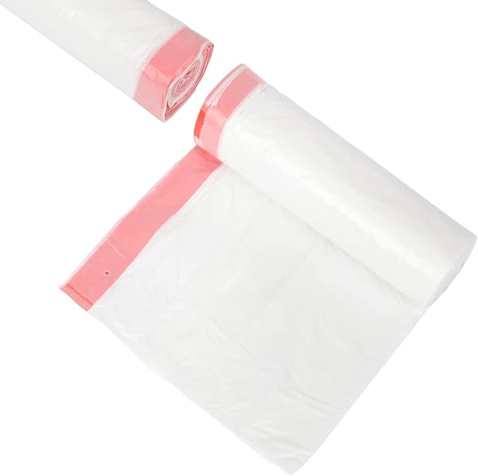Ultra Thick Heavy Duty Plastic 15 Gallon Drawstring Trash Bags Large 80 Count - Image 8