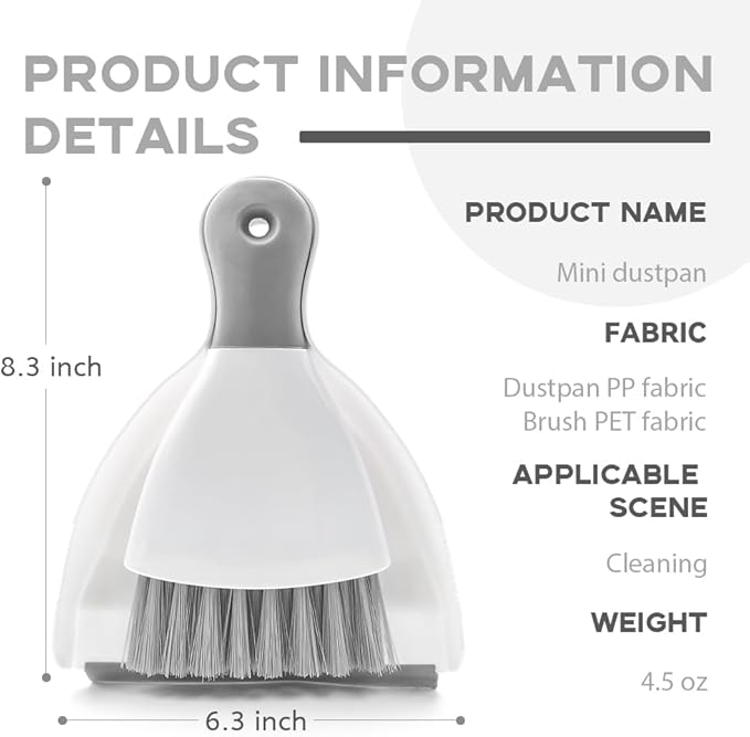 Small Dust Pan and Brush Broom - Image 4
