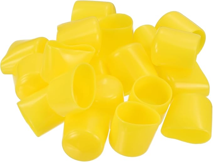 uxcell 20pcs Rubber End Caps 29mm ID Vinyl PVC Round Tube Bolt Cap Cover Screw - Image 4