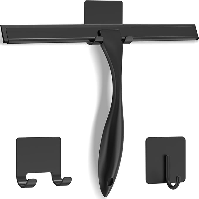All-Purpose Stainless Steel Shower Squeegee by Docrok