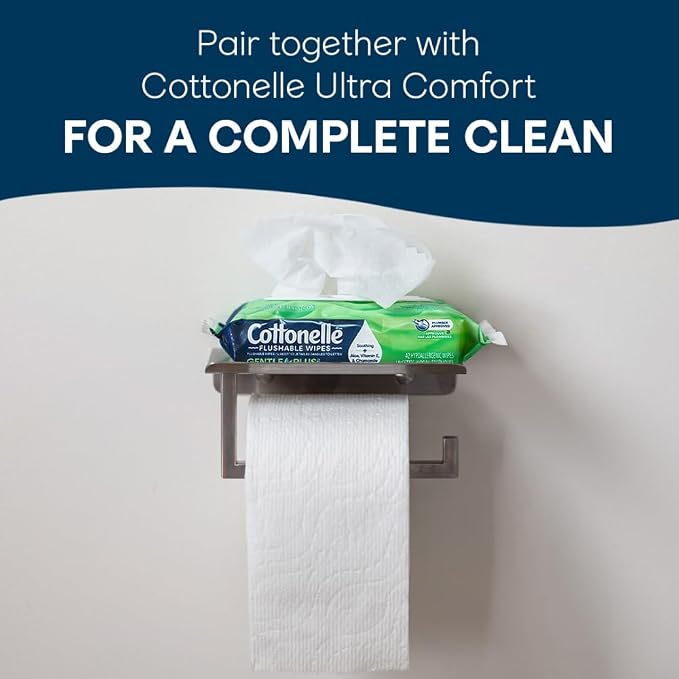Cottonelle GentlePlus Flushable Wet Wipes - Image 6