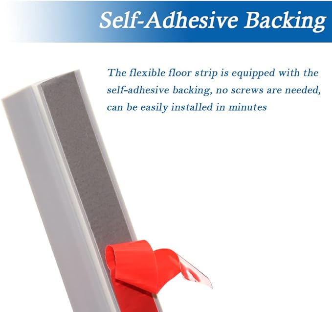 Floor Transition Strip Self Adhesive Carpet & Flooring Transitions Edging Trim - Image 4