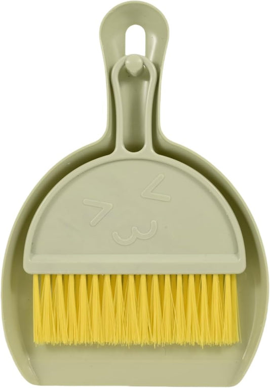 Small Broom and Dustpan Set, mini Compact Portable, by Shaloxar