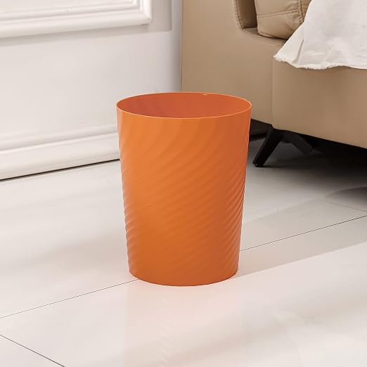 UUJOLY Plastic Trash Can Wastebasket, Garbage Container Basket - Image 2