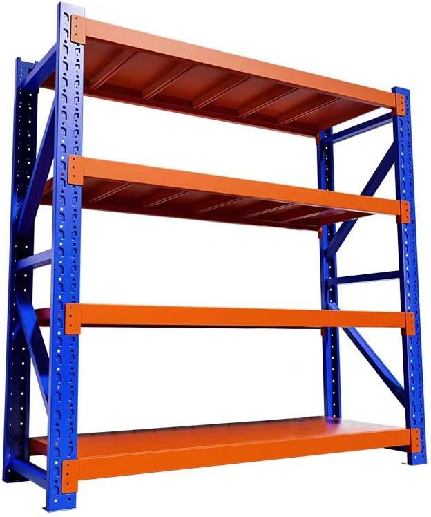 Industrial Metal Storage Shelves by Unknown