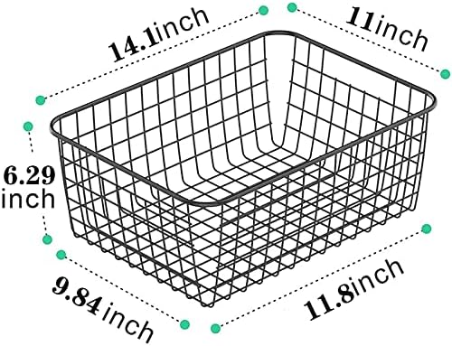 Metal Wire Food Storage Basket Organizer