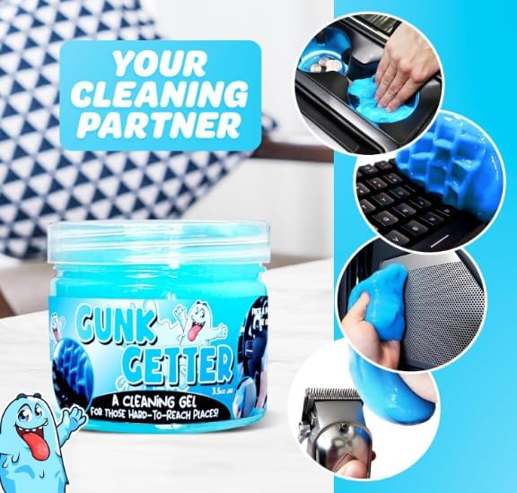 Gunk Getter, 6 Pack, Cleaning Gel - Image 5