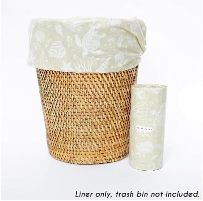 Happy Haven Trash Bags for 2, 4 Gallon Trash Can, Small Garbage Bags - Image 2