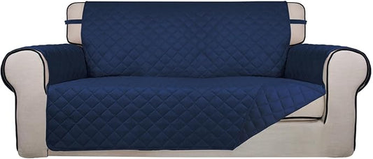 PureFit Reversible Quilted Sofa Cover, Water Resistant Slipcover Furniture by PureFit