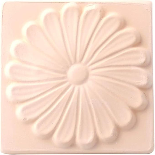Stone Diffuser-Korean flowers 4 Square tiles, One Set-Odor Eliminator, Air by CRECEN-HealingSpacesforYou