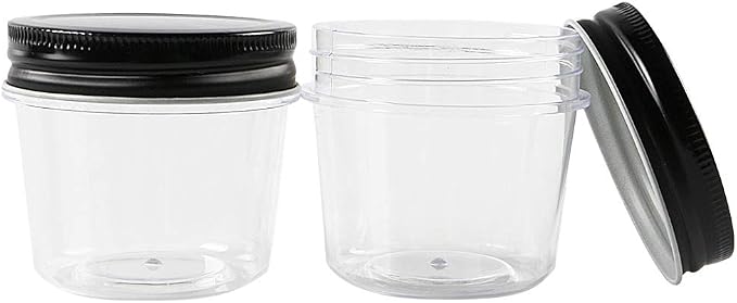 Novelinks 4 oz Clear Plastic Jars - Image 4