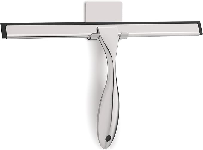 All-Purpose Stainless Steel Shower Squeegee by Zeerun