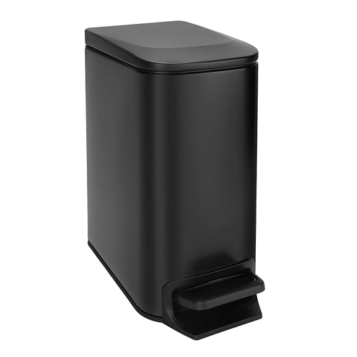 TrashAid Small Bathroom Trash Can by TrashAid