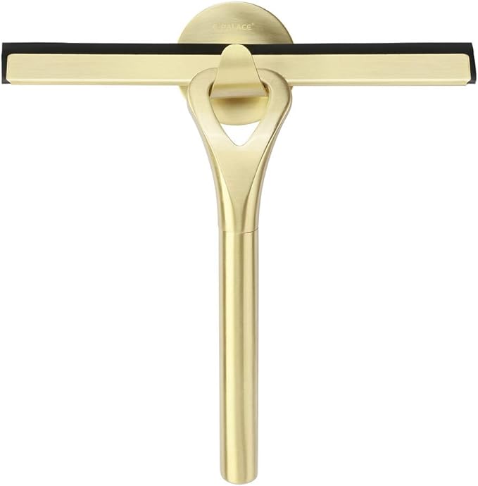 Stainless Steel Shower Squeegees All-Purpose Mirror/Window/Glass Wiper Scraper by HomDSim