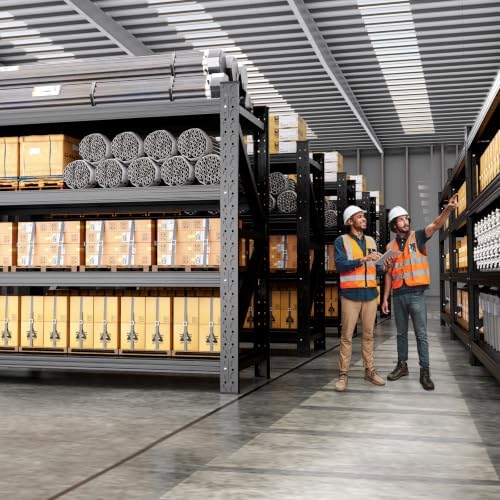 5000LBS Heavy Duty Storage Shelves, 59"W Adjustable Garage Shelving Unit...