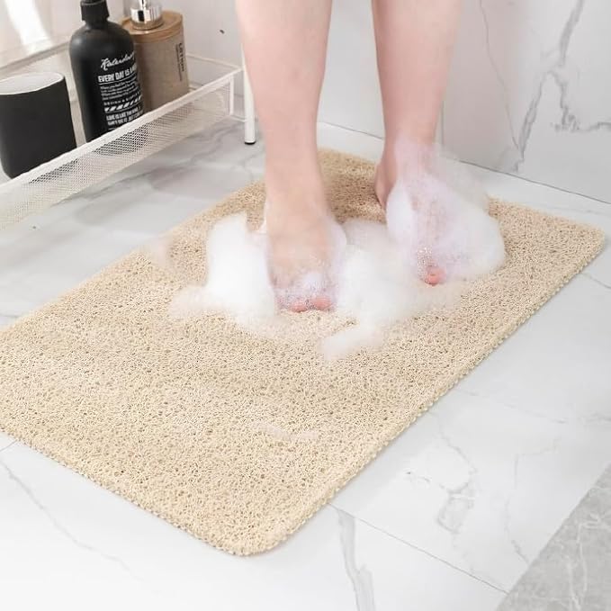 Non-Slip Bathtub Mat, 2 Pack Anti Slip Shower Mat, Fast Drying Bathtub Mats - Image 3