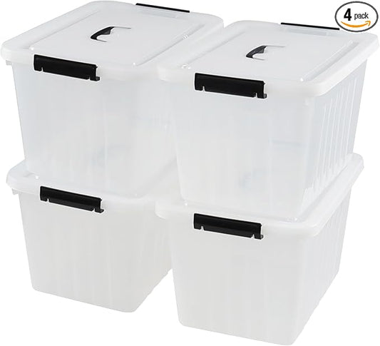 Asking 18 L Clear Plastic Storage Box by Asking