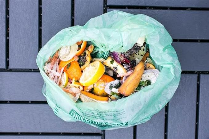 13 Gallon Tall Kitchen Compostable Trash Bags by BioBag, BPI Certified - Image 5