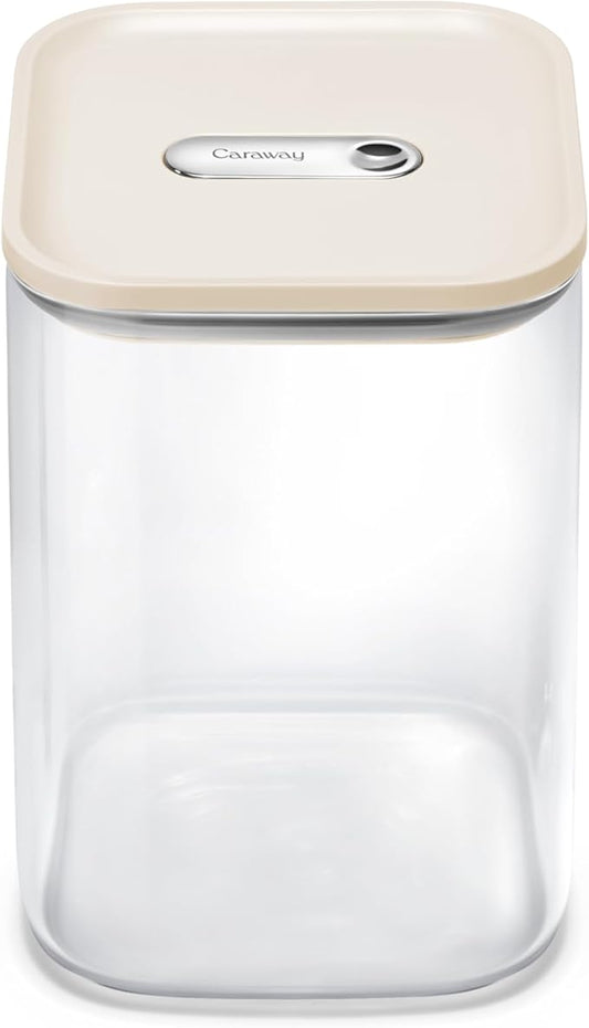 Caraway 4qt Glass Airtight Food Storage Container by Caraway