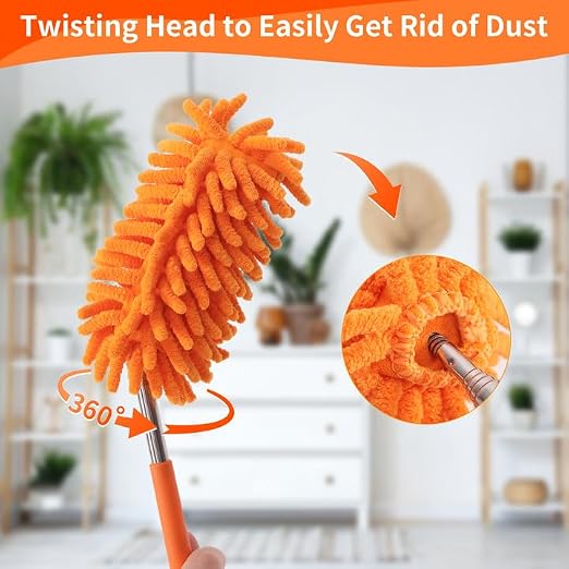 Mini Duster for Cleaning, 360° Bendable Hand Dusters - Image 2