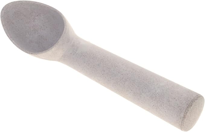 Beille 4pc Wheat Straw Kitchen Utensils Peeler Pizza Cutter Scoop and Grater - Image 4