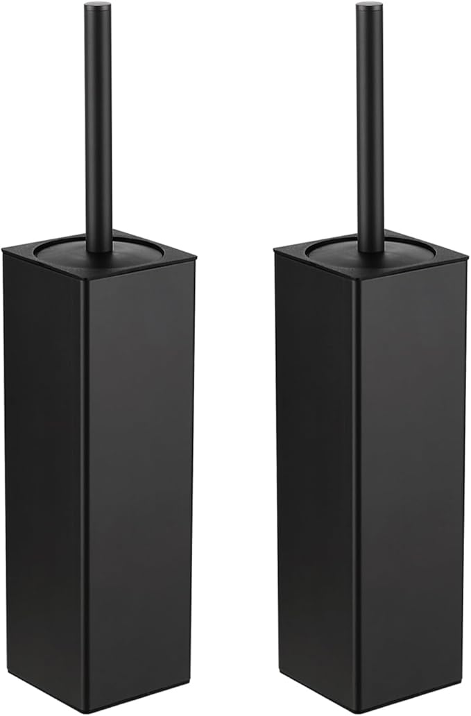 BGL Toilet Brush and Holder Set 2 Packs Aluminium Free Standing, Bathroom by BGL