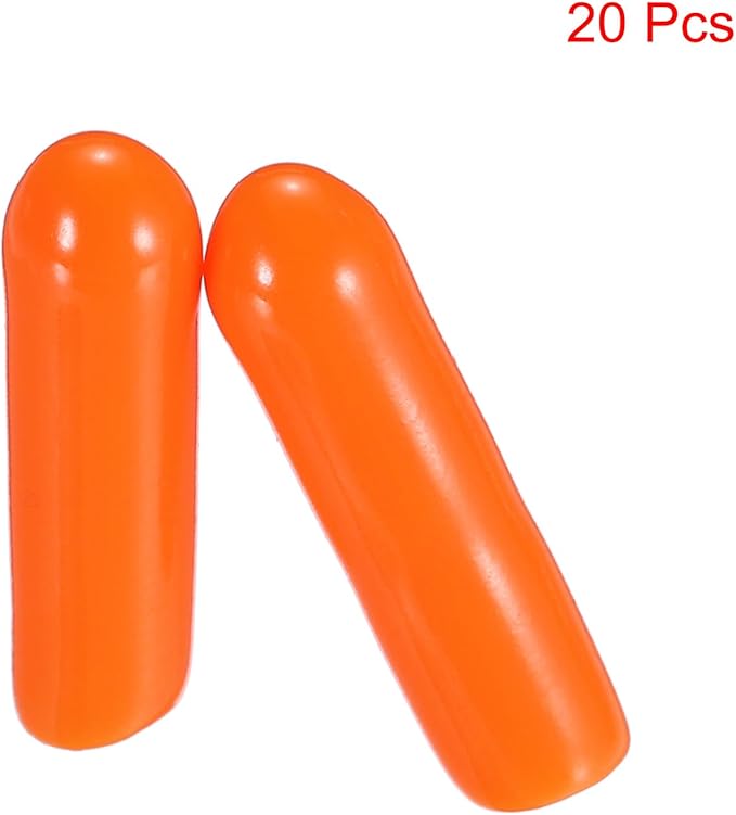 uxcell 20pcs Rubber End Caps 3mm ID Vinyl PVC Round Tube Bolt Cap Cover Screw - Image 2