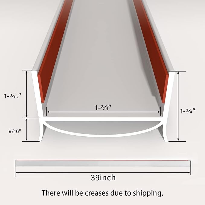 Door Draft Stopper, Strong Adhesive Door Sweep - Image 7