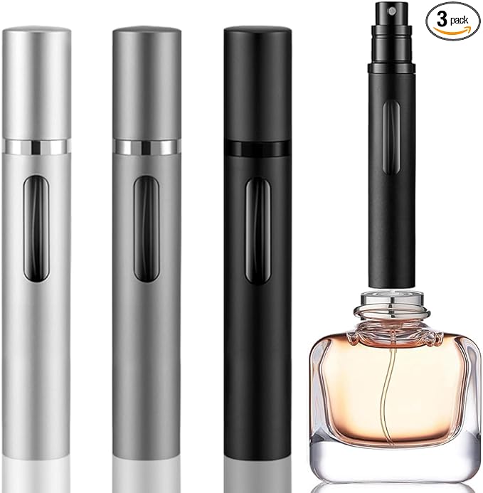 10ml Perfume Atomizer Travel Refillable, Bottom-Filling Fragrances Perfumes by DIOHIO
