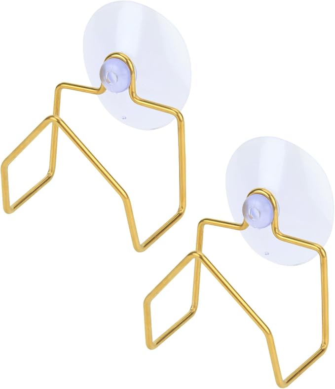 Snailhouse Sponge Holder for Kitchen Sink, 2 Pack Suction Cup Stainless Steel by Snailhouse