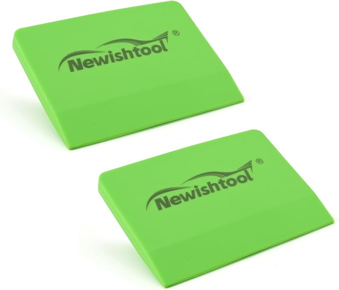 NEWISHTOOL Soft Silicone Squeegee, Small V-Blade Scraper - Image 7