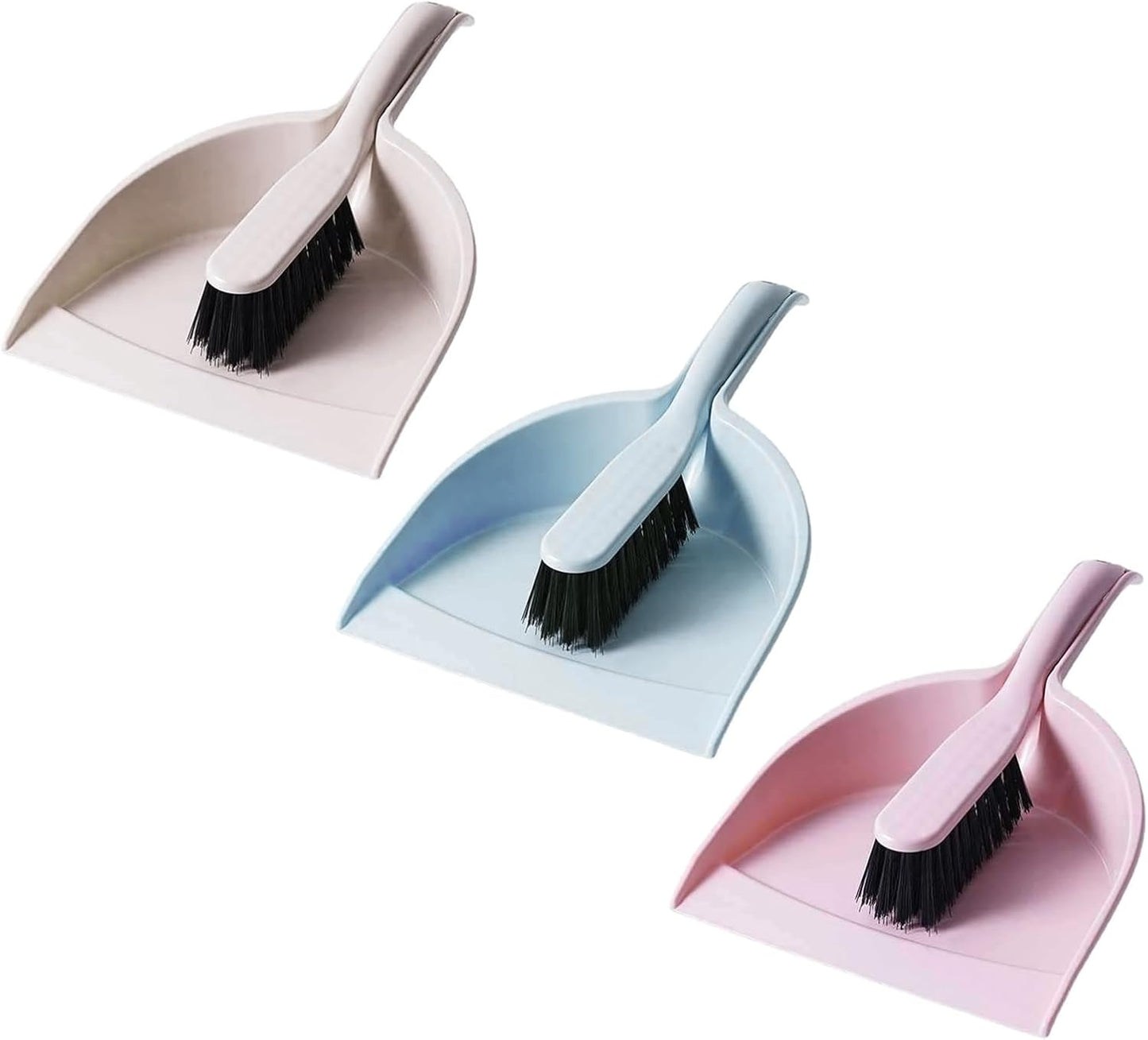 Broom and Dustpan Set Hand Broom Pan with Brush Combo for Home Desktop Sofa Kitchen Keyboard Dustpan and Brush Setsmall and Set Long Handle