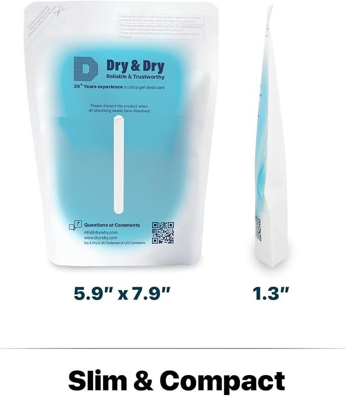 Dry & Dry 100 Packs Hybrid Moisture Absorbers & Musty Odor Eliminator - Image 6