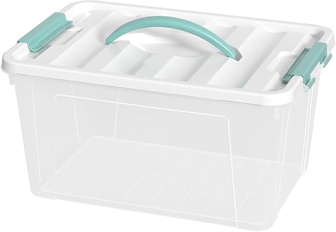 Xyskin 14 Quart Clear Storage Bins by Xyskin