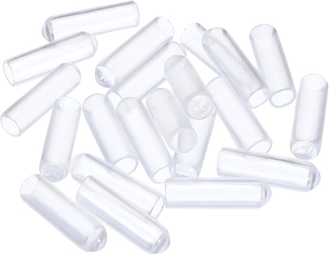 uxcell 20pcs Rubber End Caps 4mm ID Vinyl PVC Round Tube Bolt Cap Cover Screw - Image 4