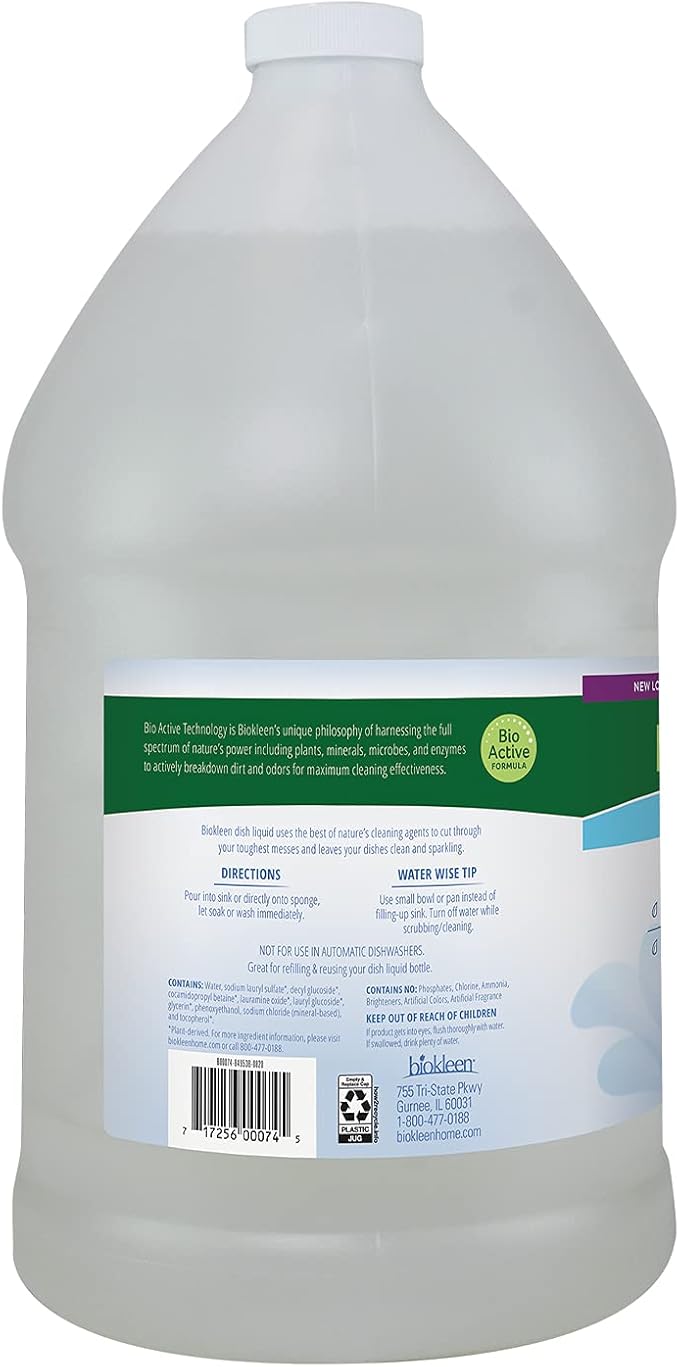 Biokleen Free & Clear Dish Soap - Image 2