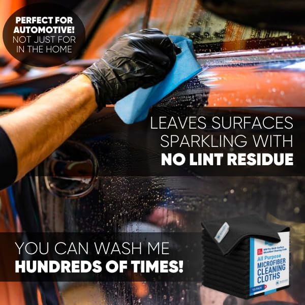 Microfiber Wholesale Cleaning Cloths | Size 12" x 12"| All Purpose Microfiber - Image 5