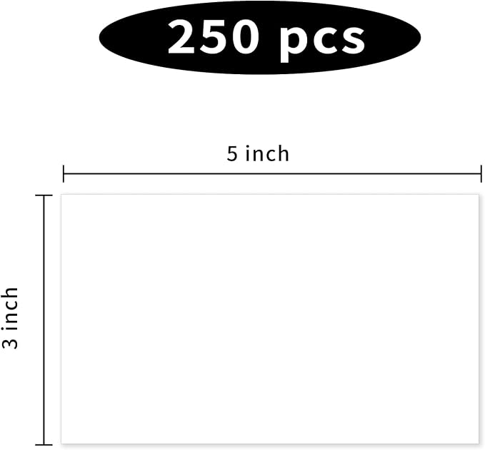 STARLIBOO 3"X5" Rectangle Color Coding Labels, Removable Square Label Inventory - Image 5