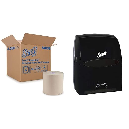 Scott Essential 100% Recycled Brown Roll Towel, by Scott%C2%AE
