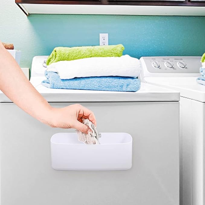 Picowe Magnetic Laundry Storage, Lint Holder Bin - Image 4
