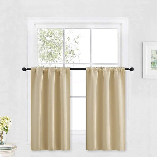 RYB HOME Half Window Curtains by RYBHOME