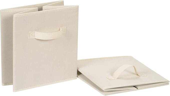 Amazon Basics Collapsible Fabric Storage Cube Bins Organizer - Image 4