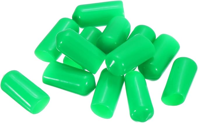 uxcell 20pcs Rubber End Caps 9mm ID Vinyl PVC Round Tube Bolt Cap Cover Screw - Image 4