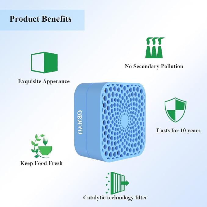 Fridge Deodorant, a Portable Wonder, offers 10 Years of Long-Term use. It is - Image 5