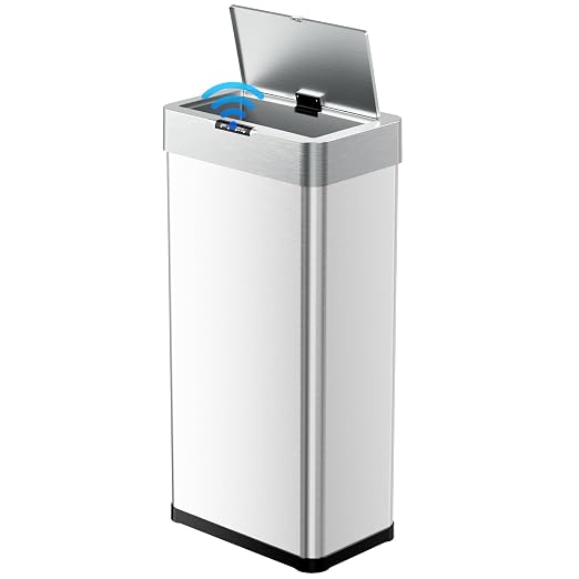 TLSUNNY 21.1 Gallon Motion Sensor Trash Can, Touchless Automatic Garbage Can by TLSUNNY