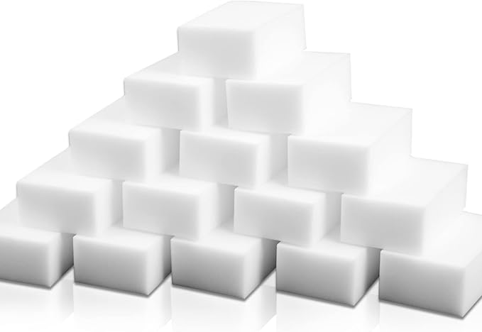 Magic Sponge Eraser 100 Pack Extra Thick and Long Lasting Melamine Sponges in by SmilePowo