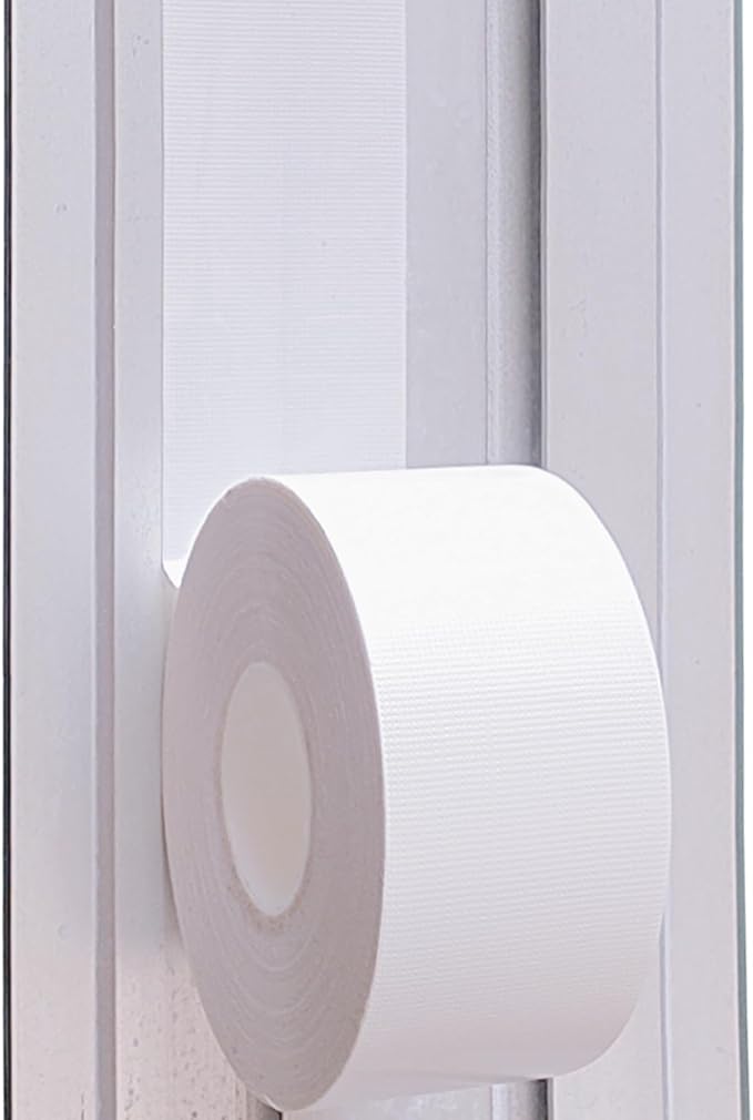 White Window Weather Sealing Tape, Waterproof Window AC Air Conditioner Sealing by WENSSKKU