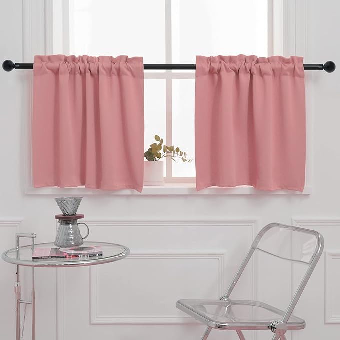 Pickluc Rod Pocket Tier Curtain by PICKLUC