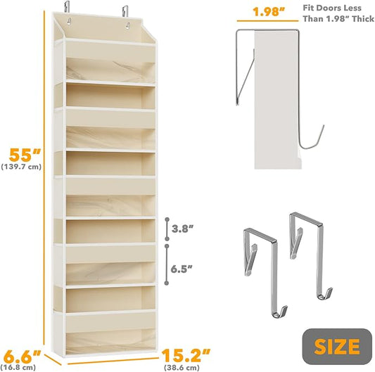 SpaceAid 1 Pack Over The Door Organizer - Image 2